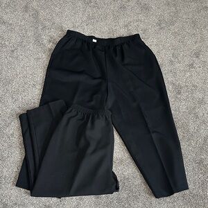 2 pairs of Briggs New York Classic Black Trousers
